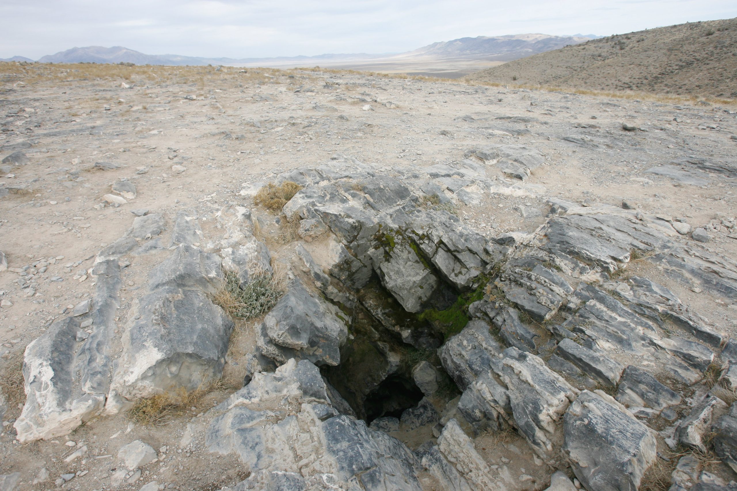 Rick Egan  |  The Salt Lake Tribune

The entrance to Nutty Putty cave is seen as rescue operations for trapped spelunker John Jones continue at Nutty Putty Cave near Elberta on November 27, 2009.